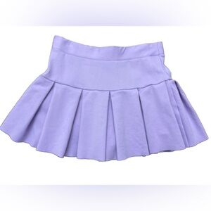 Freeme Ponte Tennis Skirt Size Large Lavender Pickleball Sorority Stretchy EUC‎
